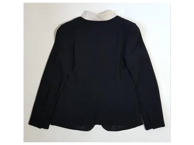 By Malene Birger Chaquetas Negro Blanco 