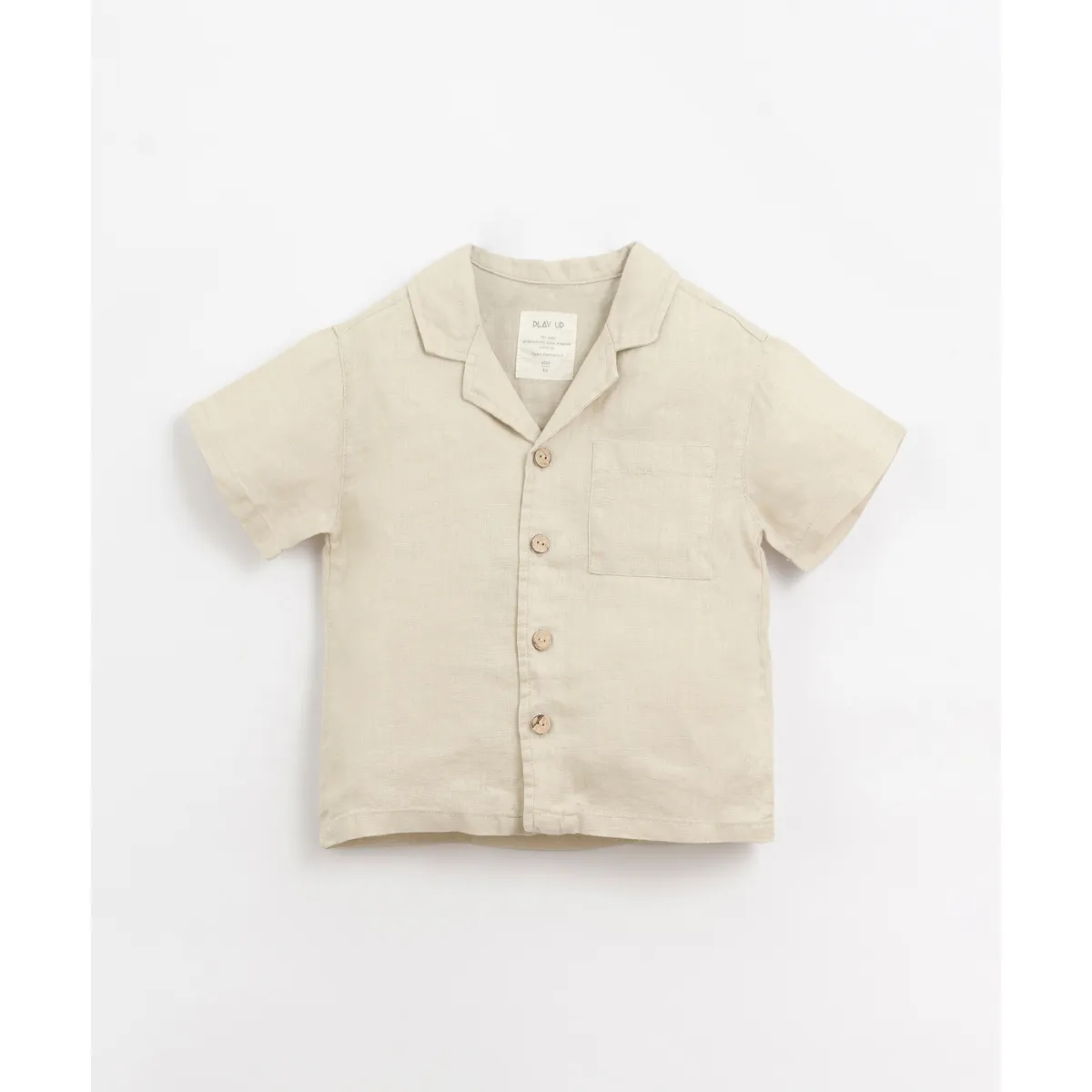 Camisa de lino con bolsillo | Organic Care