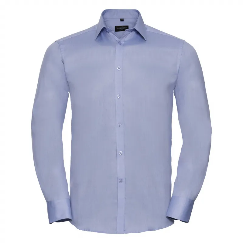 Camisa Herringbone caballero manga larga RUSSELL 962M