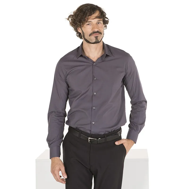 Camisa Manga Larga Hombre GARYS 2601 Neri