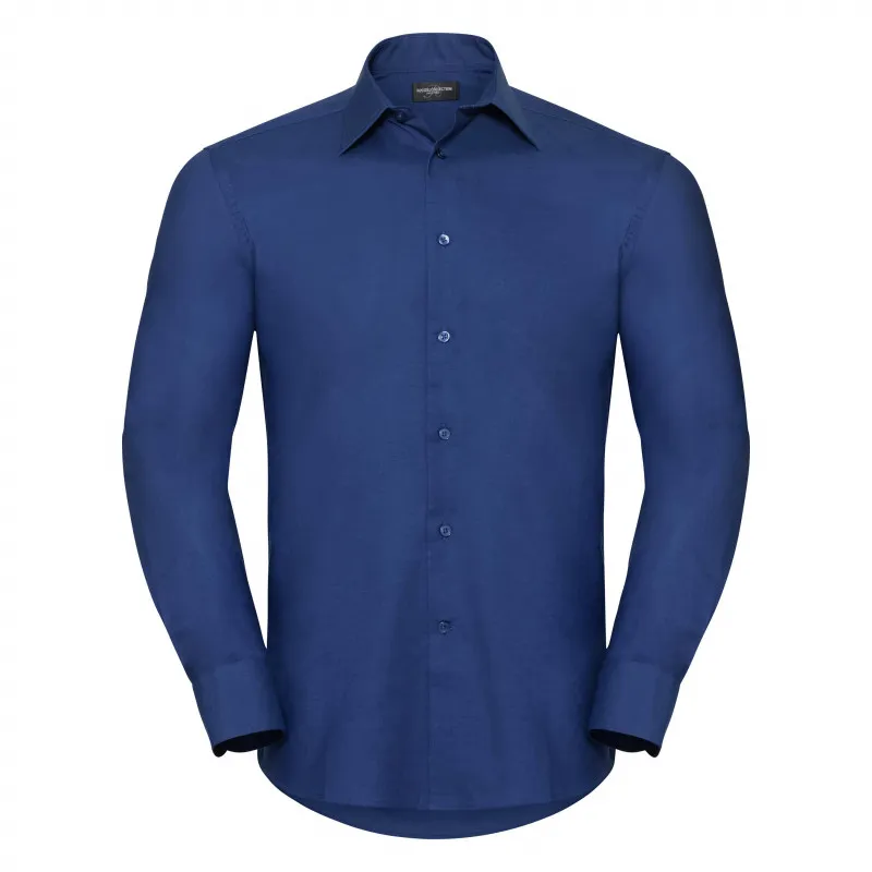 Camisa Oxford entallada manga larga hombre RUSSELL 922M