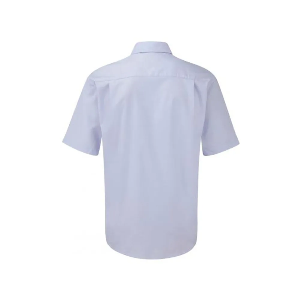 Camisa Oxford manga corta hombre