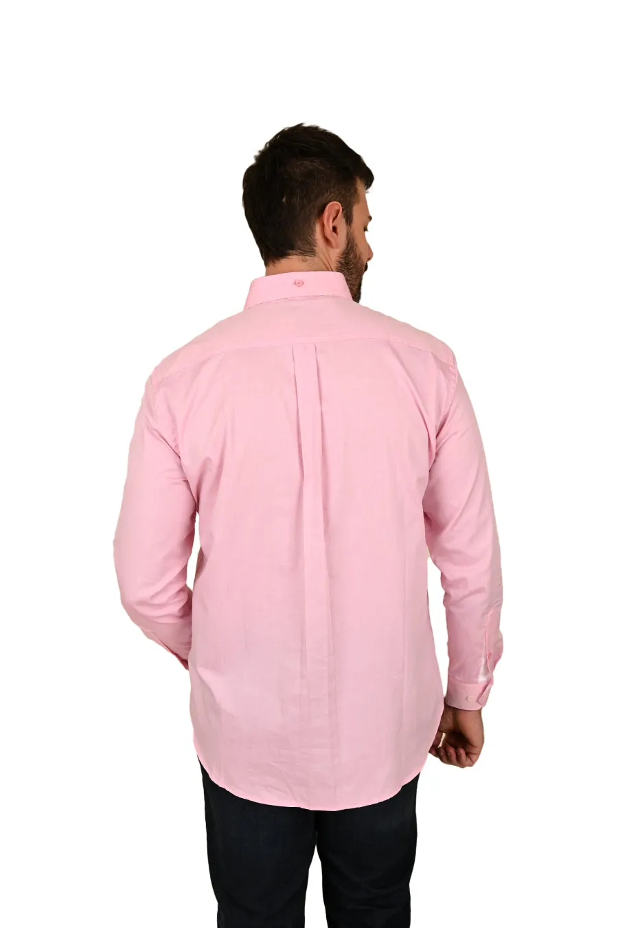 Camisa Oxford manga larga