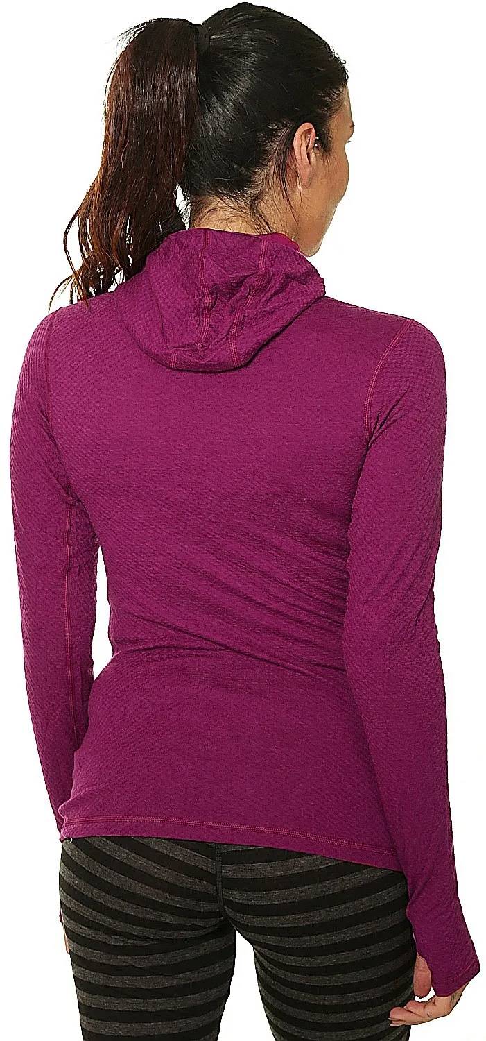 camisa Sensor Merino DF LS - Lilla - women´s