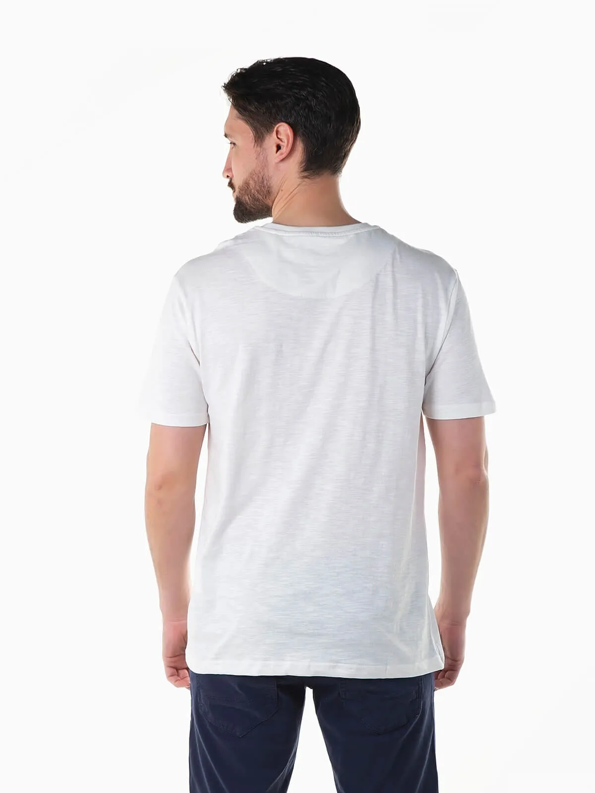 Camiseta perla manga corta