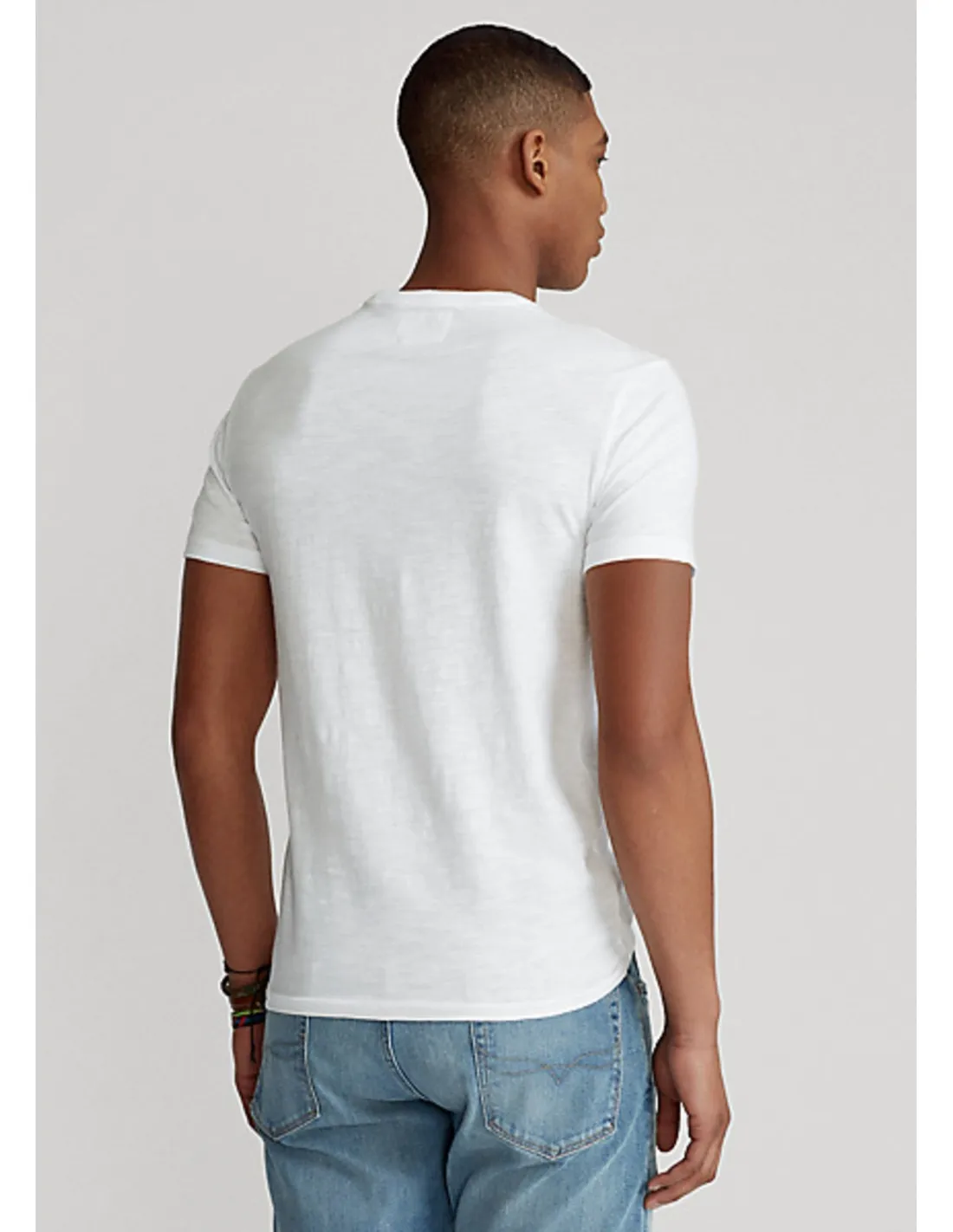 Camiseta Slim Fit Blanca