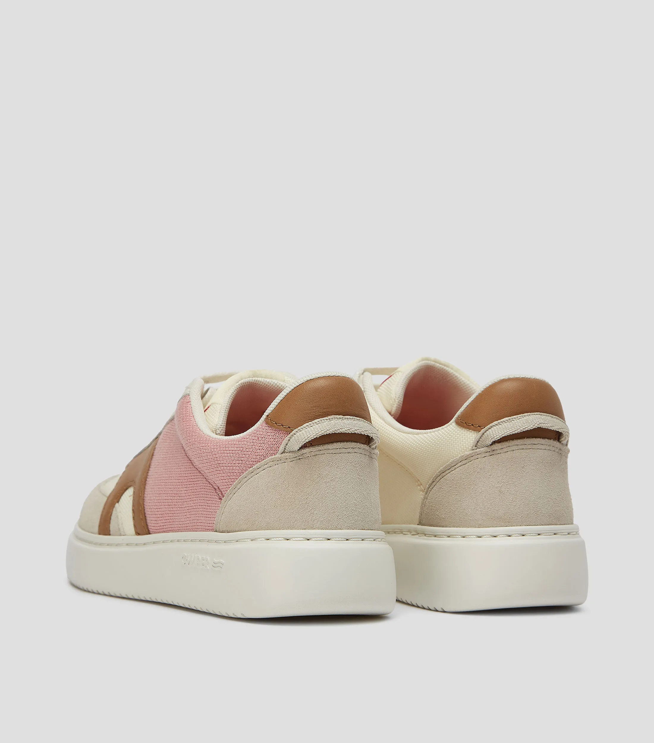 Camper Tenis Casuales Twins en piel Mujer