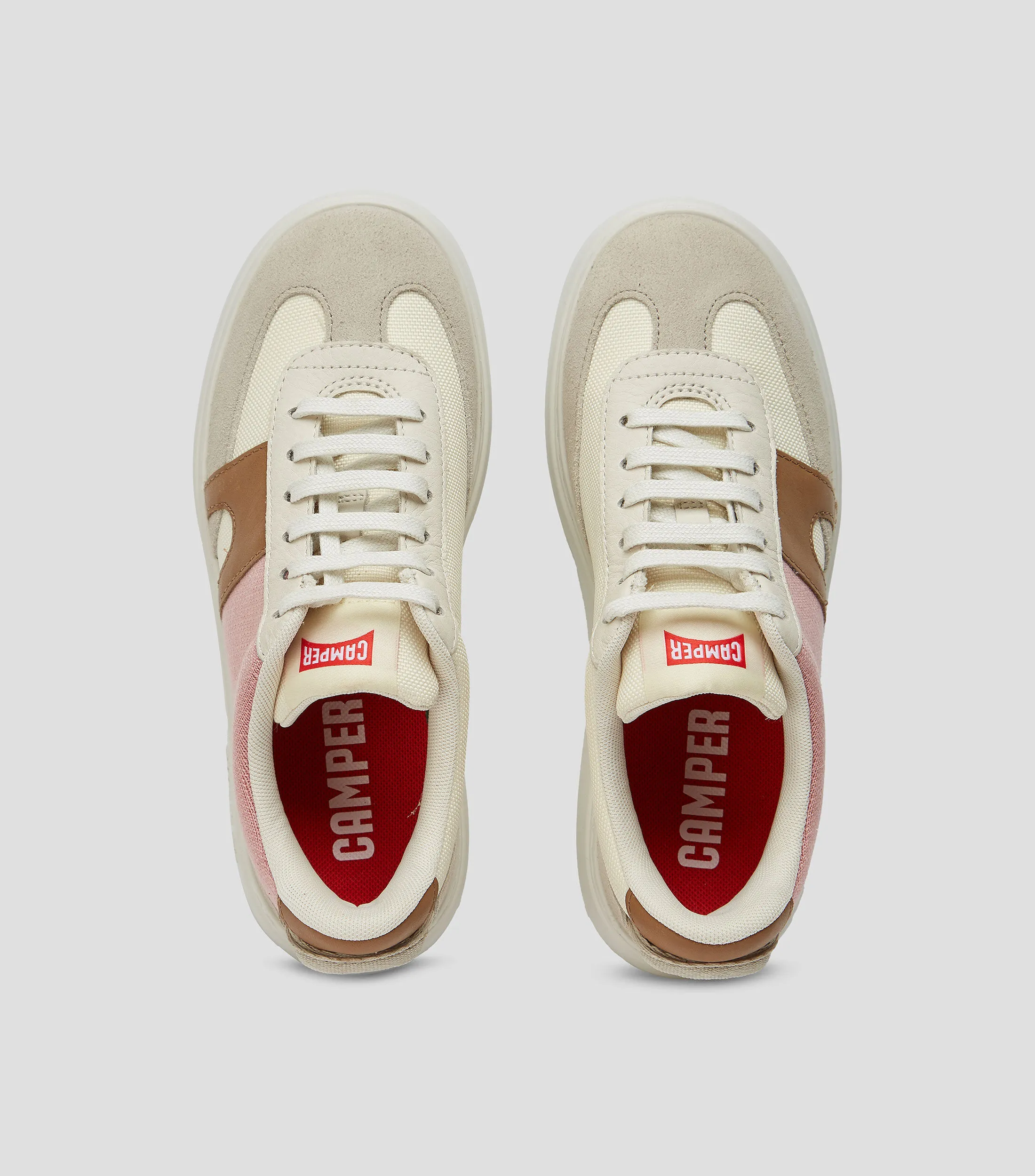 Camper Tenis Casuales Twins en piel Mujer