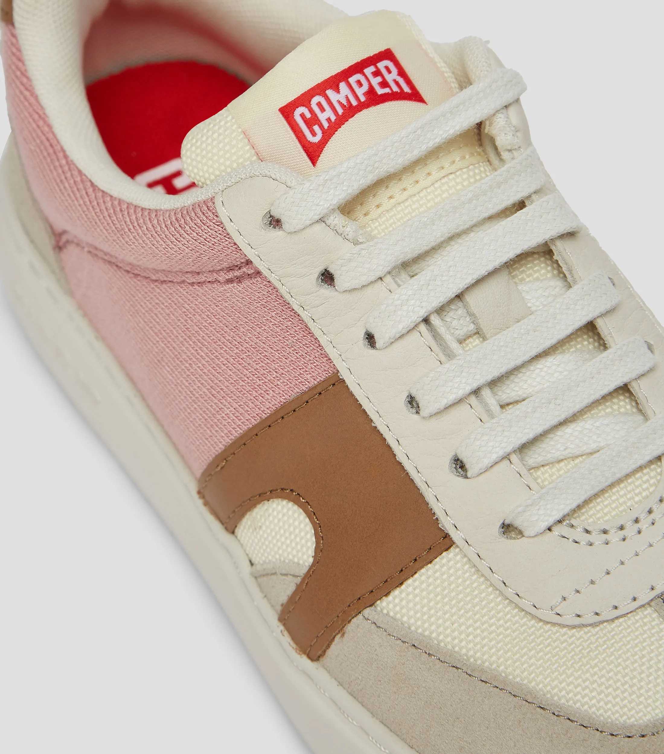 Camper Tenis Casuales Twins en piel Mujer