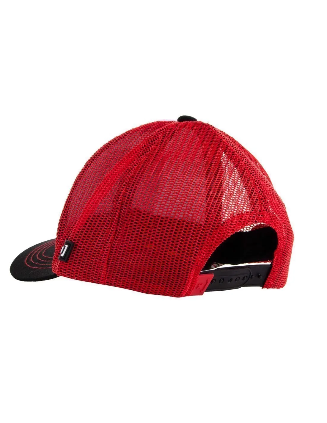 CAPSLAB - Gorra blanco, rojo y negro Mario