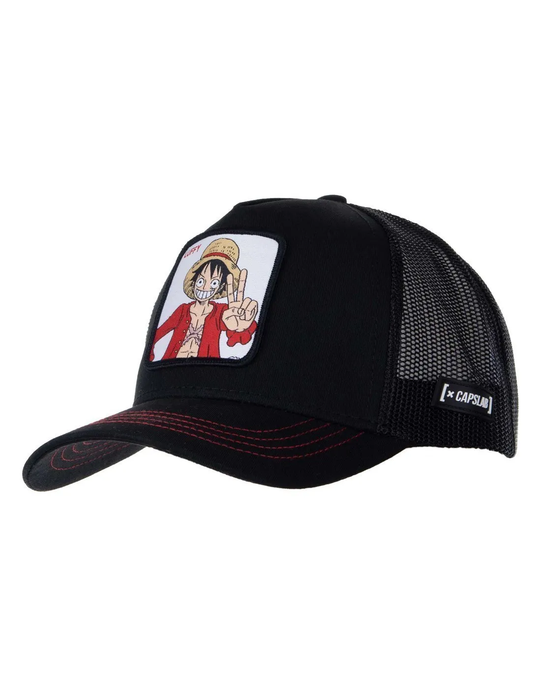 CAPSLAB - Gorra negra Luffy Adulto