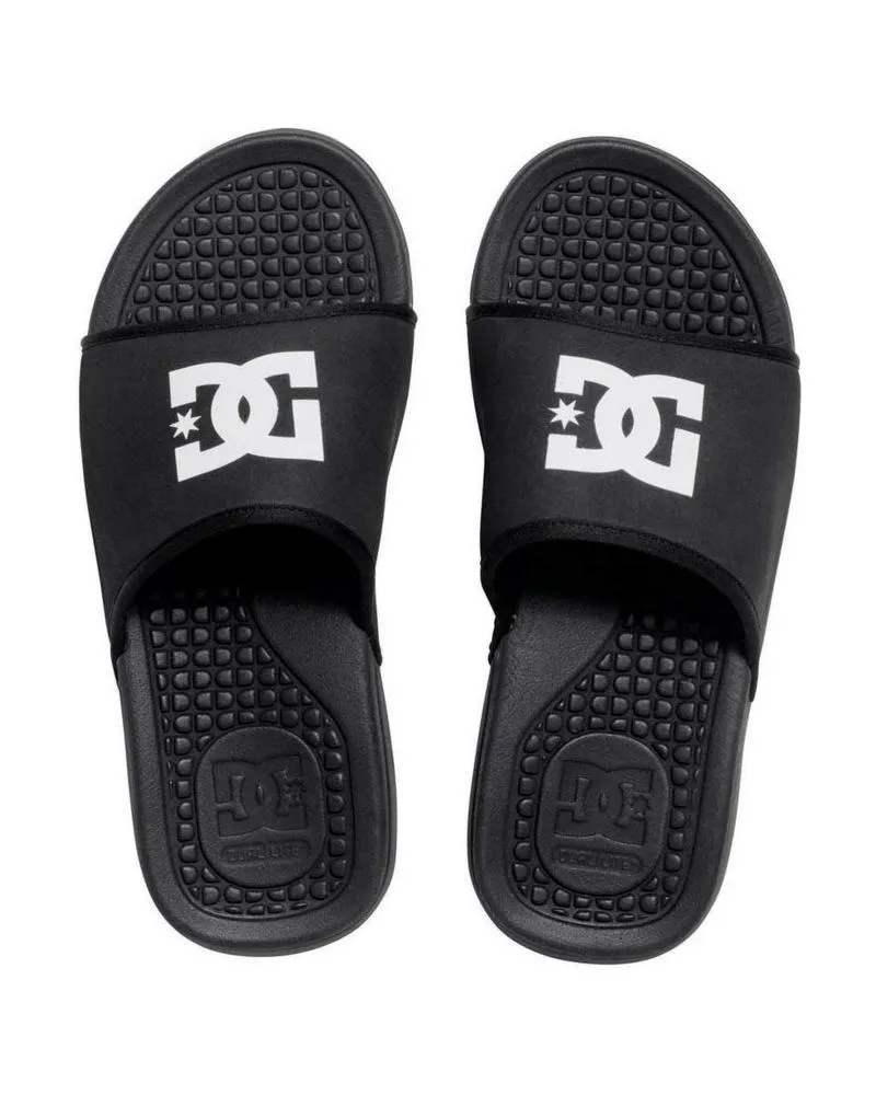 Chanclas de Hombre y Niño DC SHOES CHANCLA HOMBRE DC ADYL100026 NEGRO-BLANCO