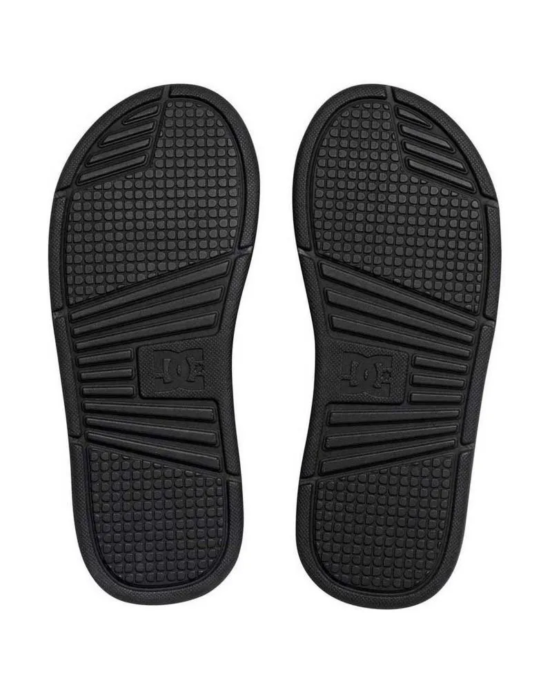 Chanclas de Hombre y Niño DC SHOES CHANCLA HOMBRE DC ADYL100026 NEGRO-BLANCO