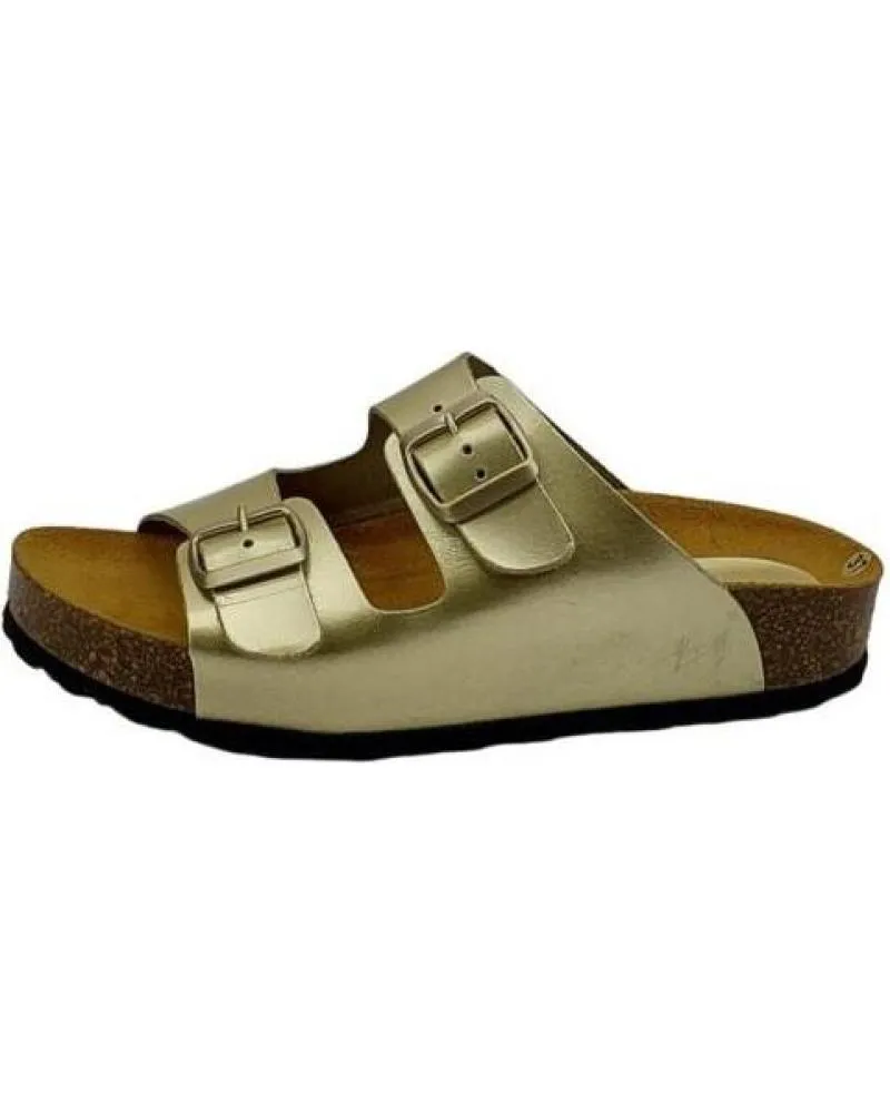 Chanclas de Mujer BUITTOS OF COLORS SANDALIA PIEL BIO BT801015 PLATINO