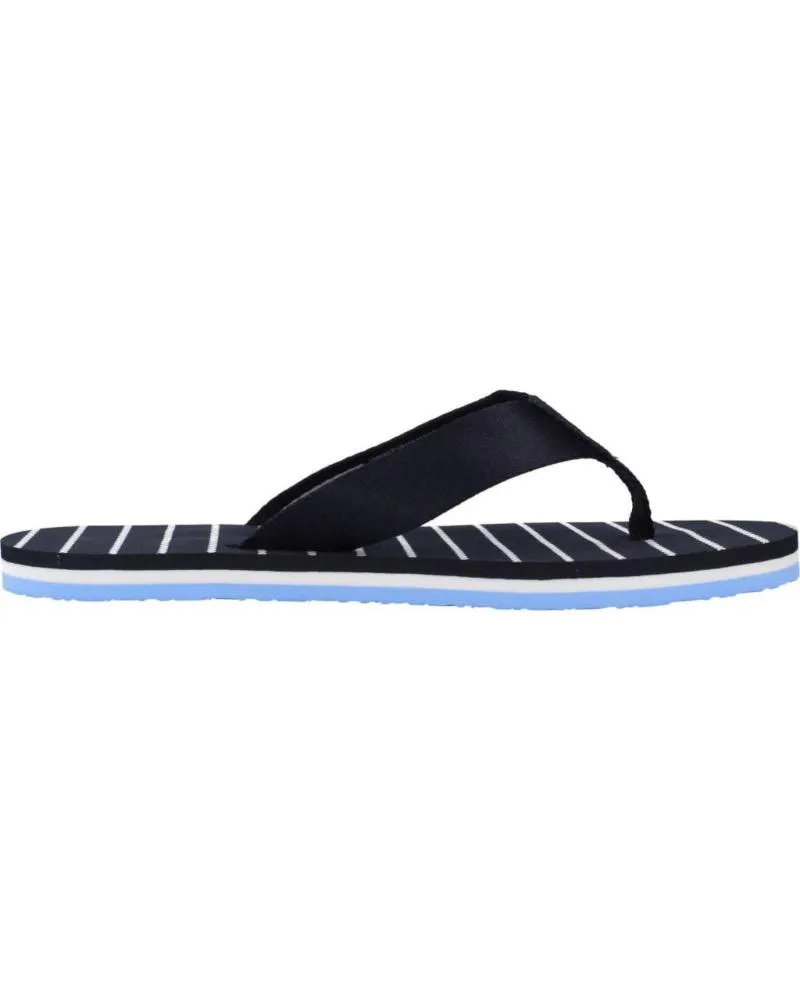 Chanclas de Mujer TOMMY HILFIGER CHANCLA DE GOMA MARINO