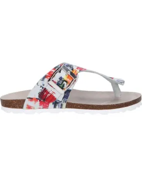 Chanclas de Niña KICKERS 784466-30 SUMMERIZA 2 MULTICOLOR PAINTING