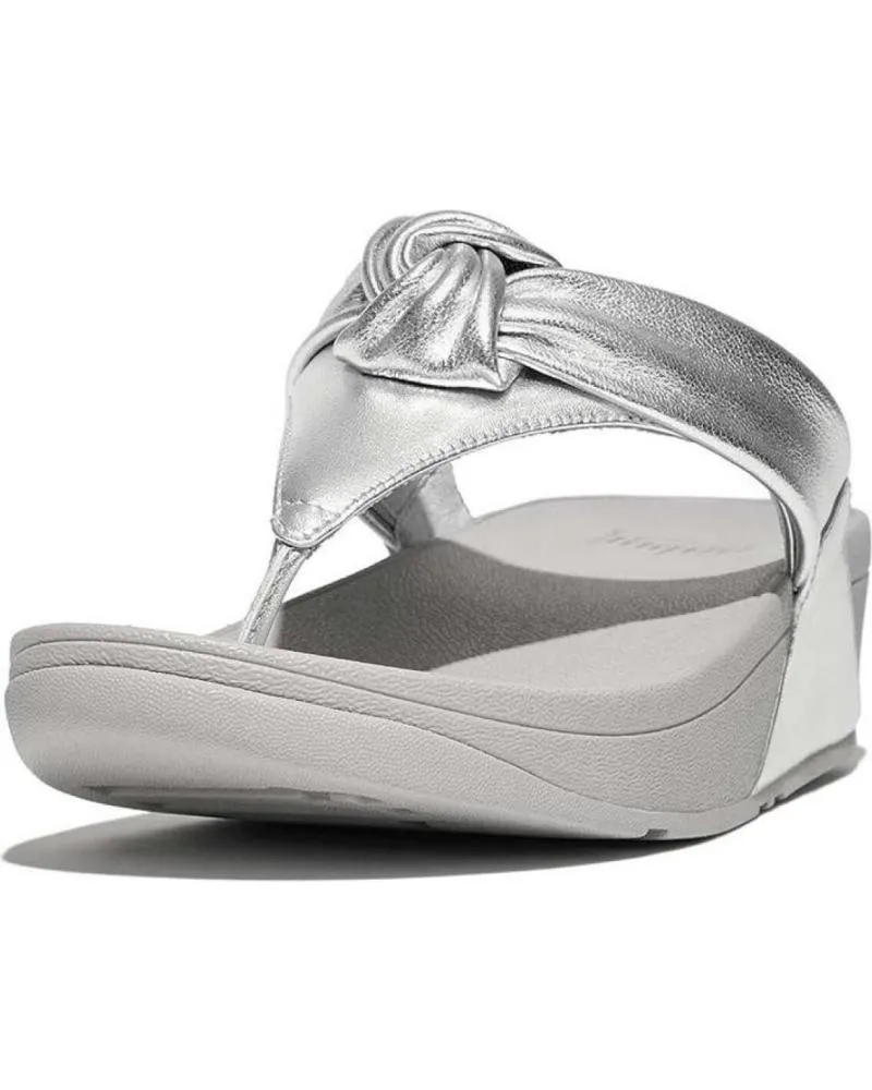 Chanclas FITFLOP  de Mujer LULU PADDED-KNOT TOE PORT  PLATA