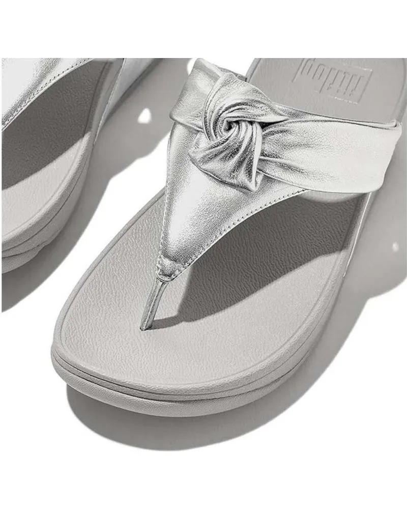 Chanclas FITFLOP  de Mujer LULU PADDED-KNOT TOE PORT  PLATA