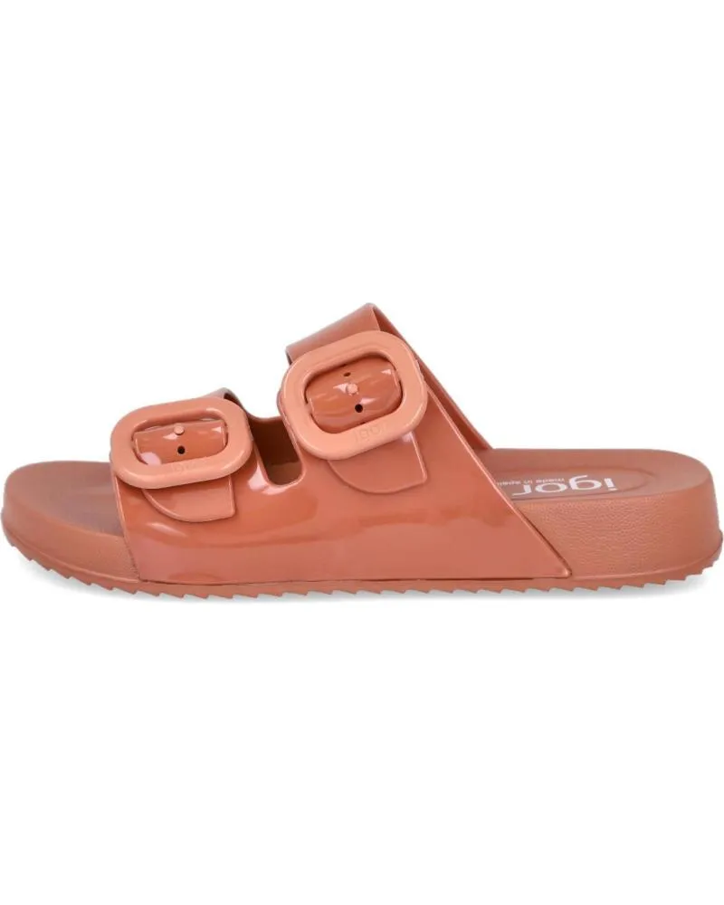 Chanclas IGOR  de Mujer S10334-381 HABANA CHANCLAS PLAYA MUJER  BRILLO TERRACOTA