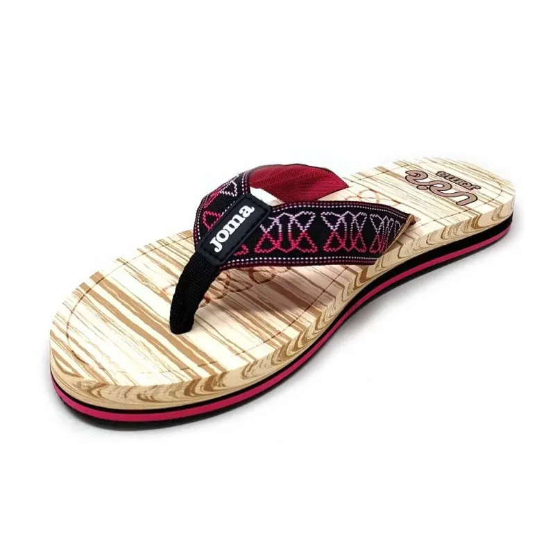 CHANCLAS MUJER JOMA S.LANZAROTE LADY 2421 BLACK PINK