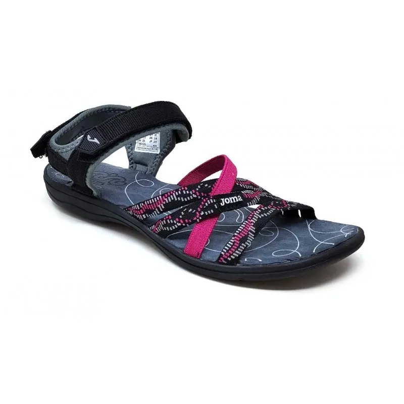 CHANCLAS MUJER JOMA S.MALI LADY 2401 BLACK PINK