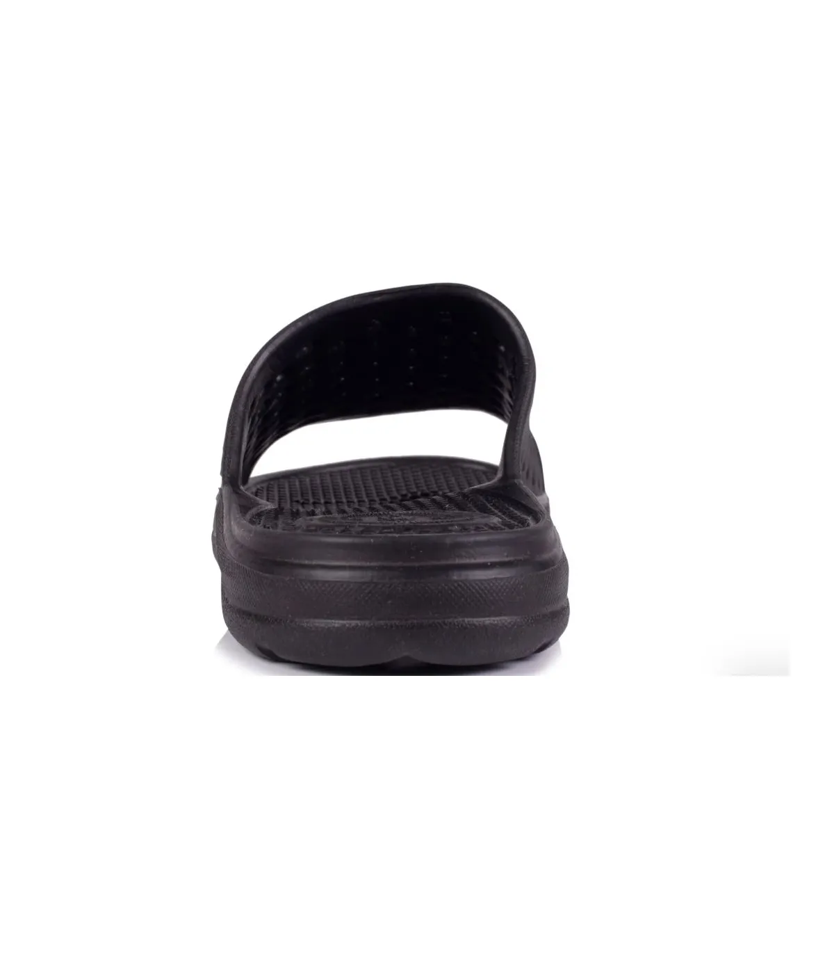 Chanclas negras caladas Isotoner