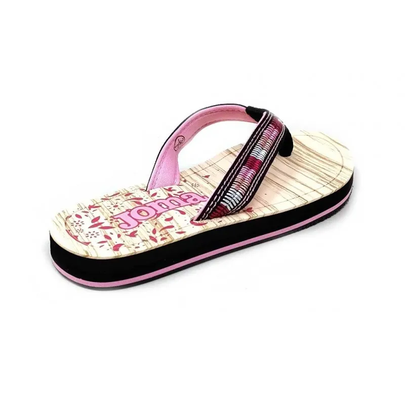 CHANCLAS NIÑA JOMA S.YAIZA JR 2401 BLACK PINK