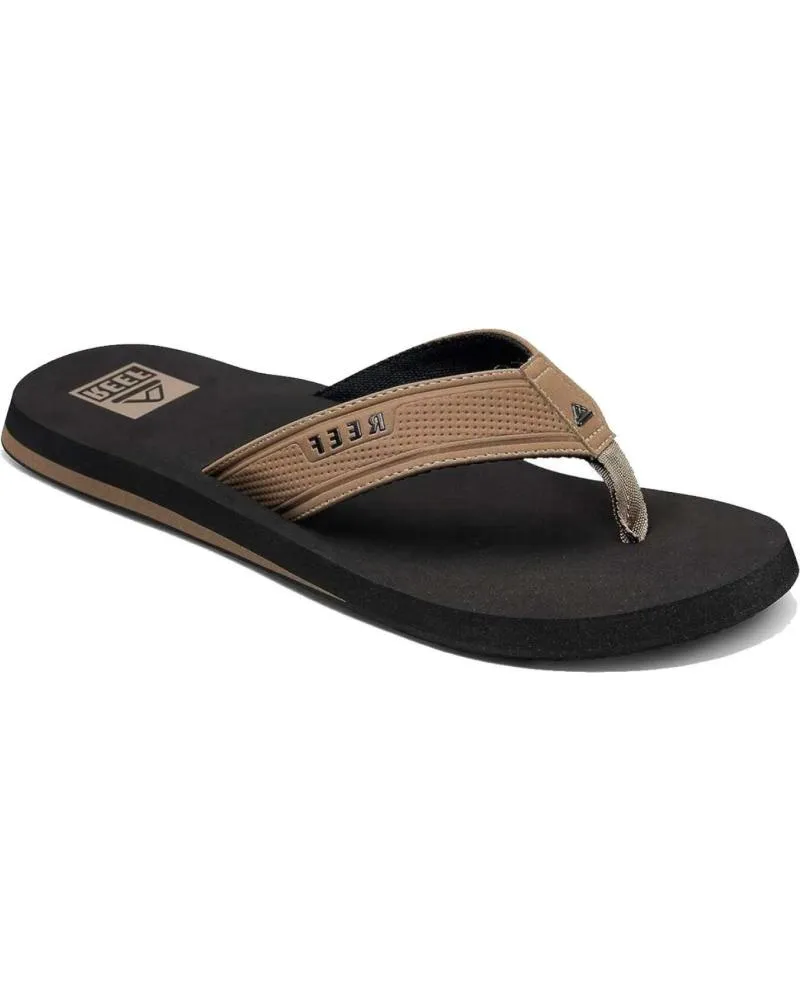 Chanclas REEF  de Hombre CHANCLAS THE LAYBACK BLACK TAN NEGRO MAR  MULTICOLOR