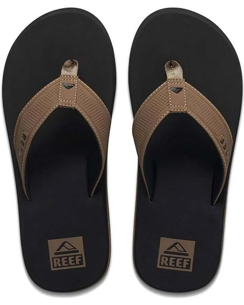 Chanclas REEF  de Hombre CHANCLAS THE LAYBACK BLACK TAN NEGRO MAR  MULTICOLOR