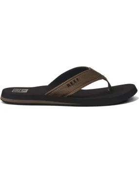 Chanclas REEF  de Hombre CHANCLAS THE LAYBACK BLACK TAN NEGRO MAR  MULTICOLOR