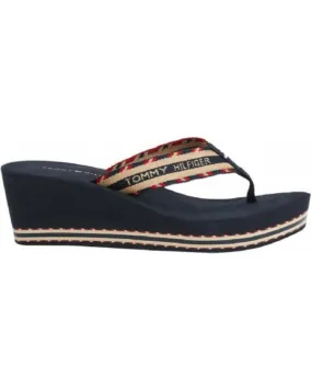 Chanclas TOMMY HILFIGER  de Mujer CHANCLAS MUJER TOMMY FW06418  AZUL