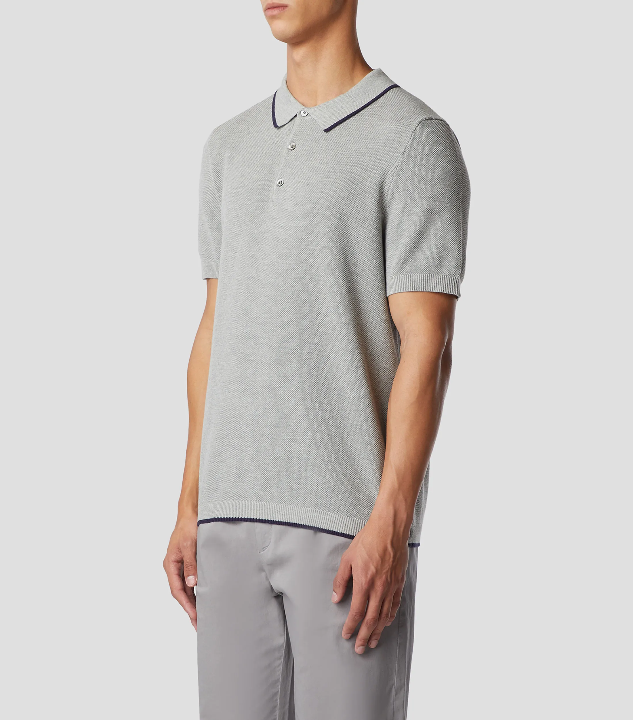 Chester & Peck Playera tipo polo con manga corta Hombre