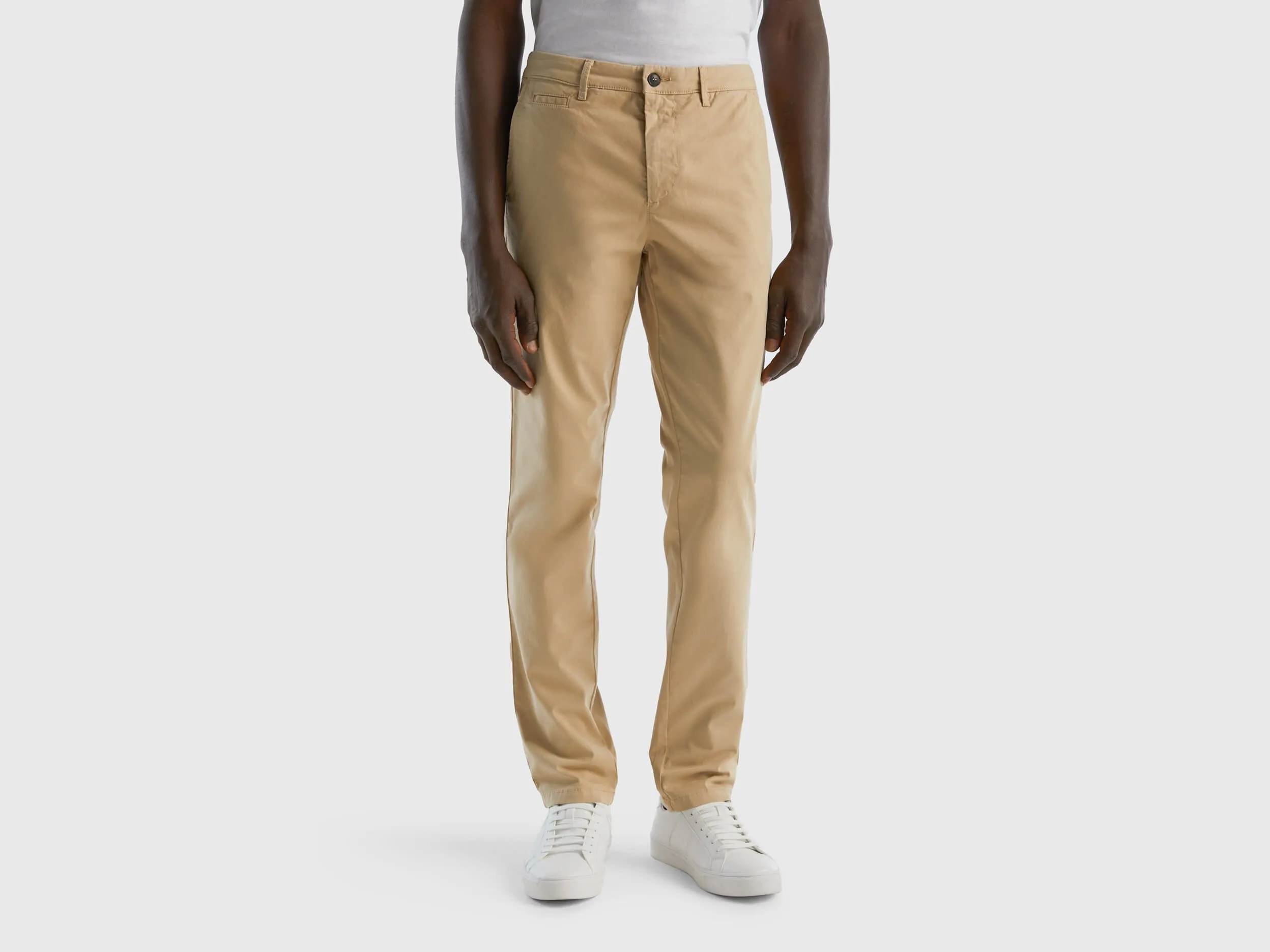 Chinos slim fit beige