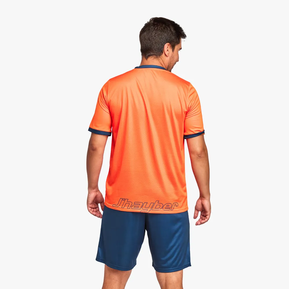 Conjunto deportivo hombre Basic Tour Naranja