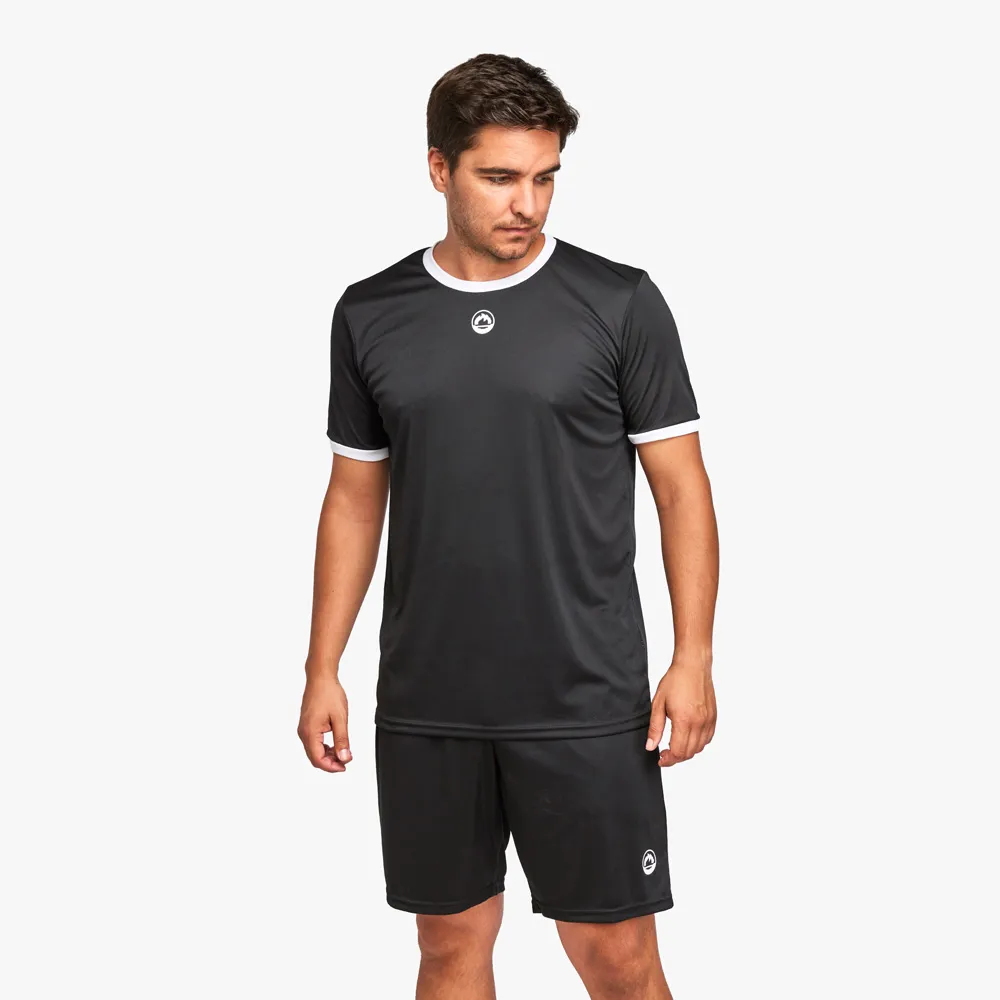 Conjunto deportivo hombre Basic Tour Negro