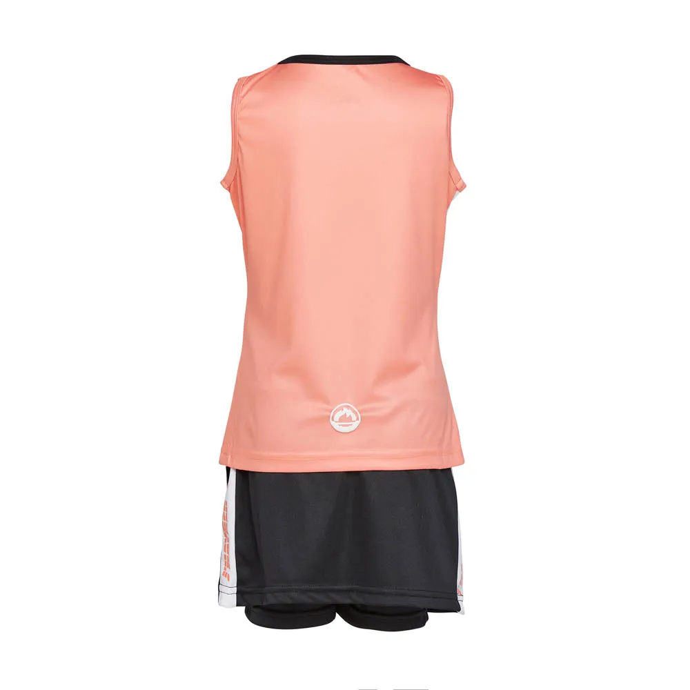 Conjunto Deportivo Niña CRUNCH Coral