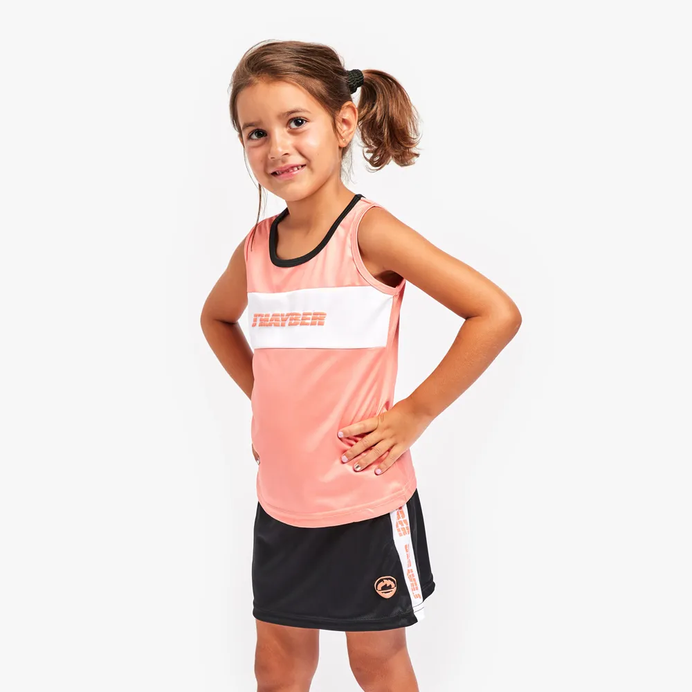 Conjunto Deportivo Niña CRUNCH Coral