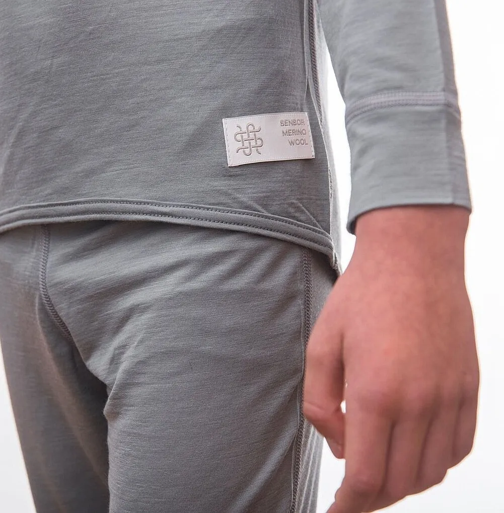 conjunto Sensor Merino Active Set - Grey - kid´s