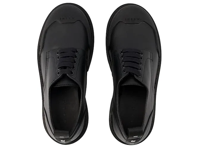 Dada Derbies - Marni - Piel - Negro 