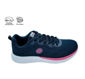 DEPORTIVO J´HAYBER  ZS61103-37 CHECINA COMFORT PARA MUJER  EN NYLON MARINO PLANTILLA COMFORT FEEL 26692