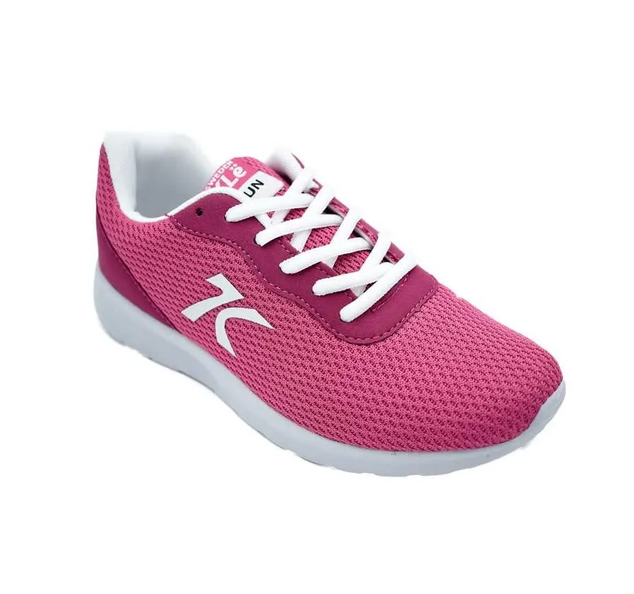 DEPORTIVO SWEDEN KLE FORCE PARA MUJER CÓMODA Y LIGERA TEXTIL FUCSIA 26620