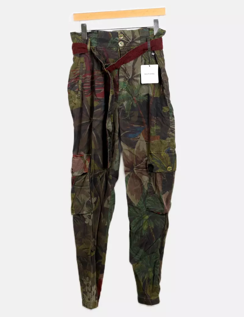 Desigual Pantalones cargo Fluido