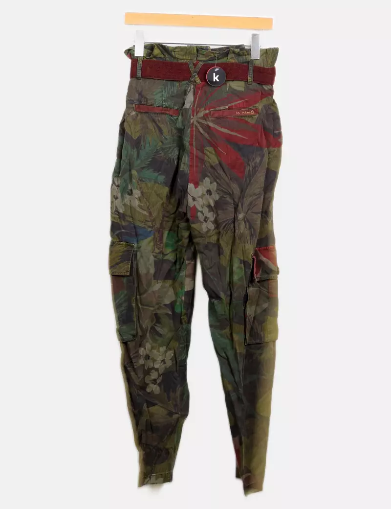 Desigual Pantalones cargo Fluido