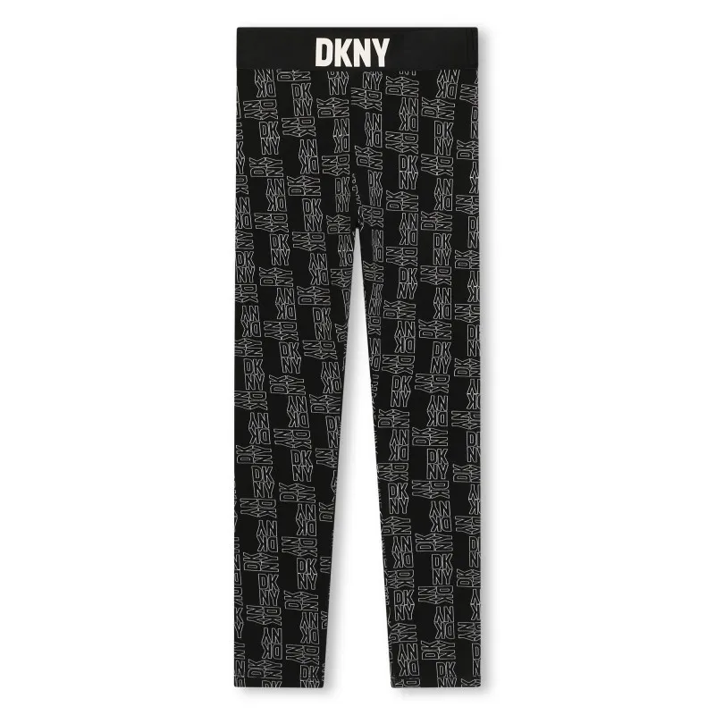 DKNY Leggins de algodón estampados