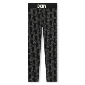 DKNY Leggins de algodón estampados