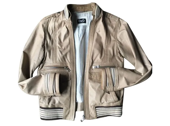 Dolce & Gabbana Blazers Chaquetas Beige 