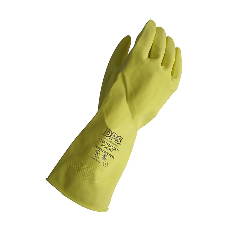 DPS GUANTES LÁTEX USO DOMESTICO FLOCADO (6132)