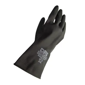 DPS GUANTES LÁTEX USO INDUSTRIAL NEGRO (7139)