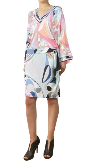 EMILIO PUCCI Dress Pink Estampado