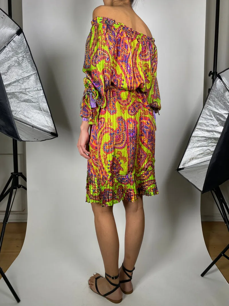 ETRO Vestido Midi Estampado